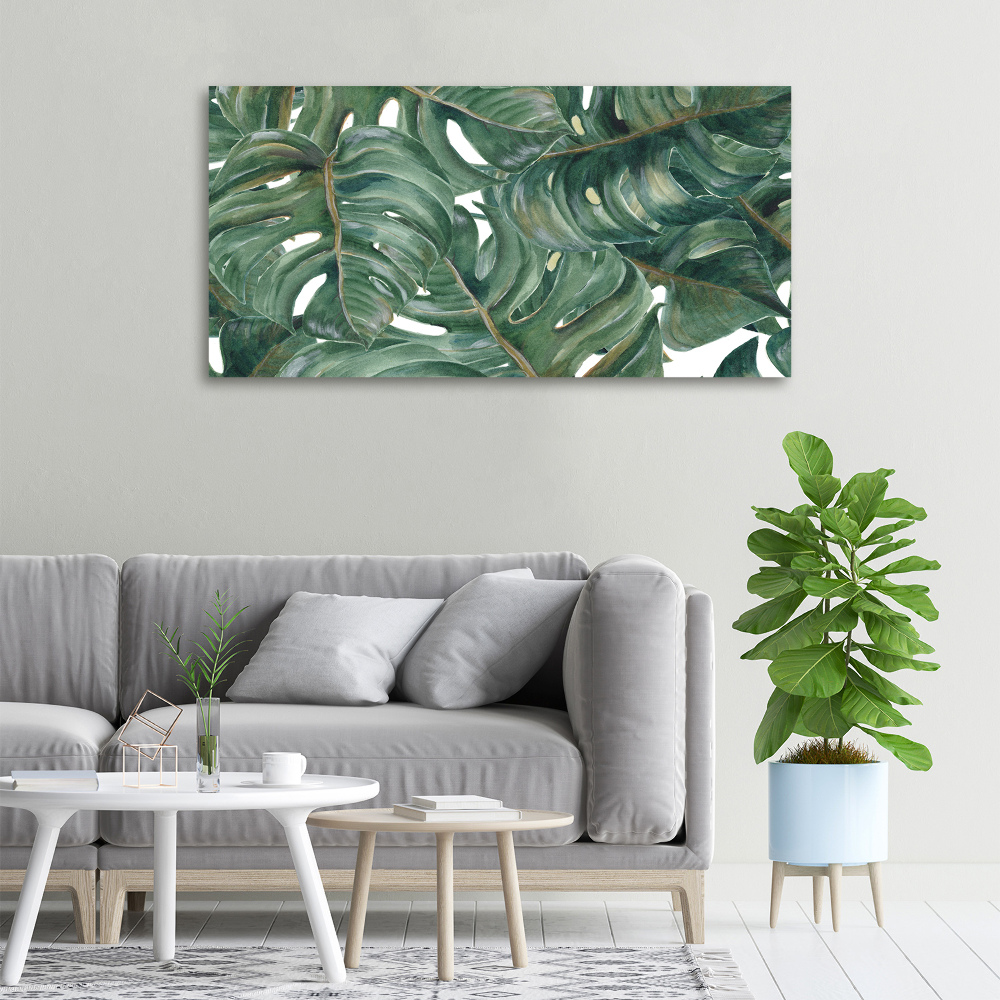 Tableau sur toile Monstera