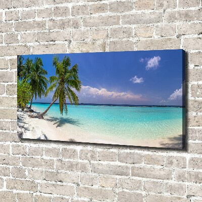 Tableau photo sur toile Panorama d'une plage