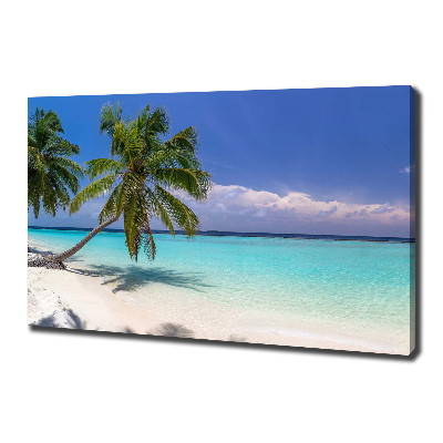 Tableau photo sur toile Panorama d'une plage