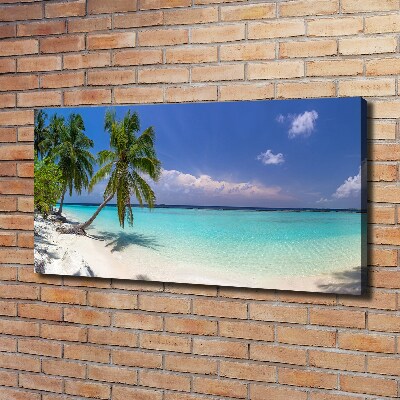 Tableau photo sur toile Panorama d'une plage