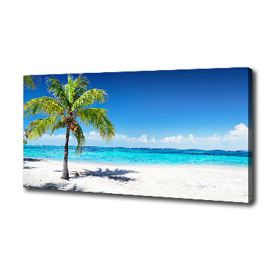 Tableau mural sur toile Plage tropicale