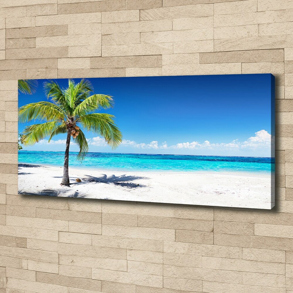 Tableau mural sur toile Plage tropicale