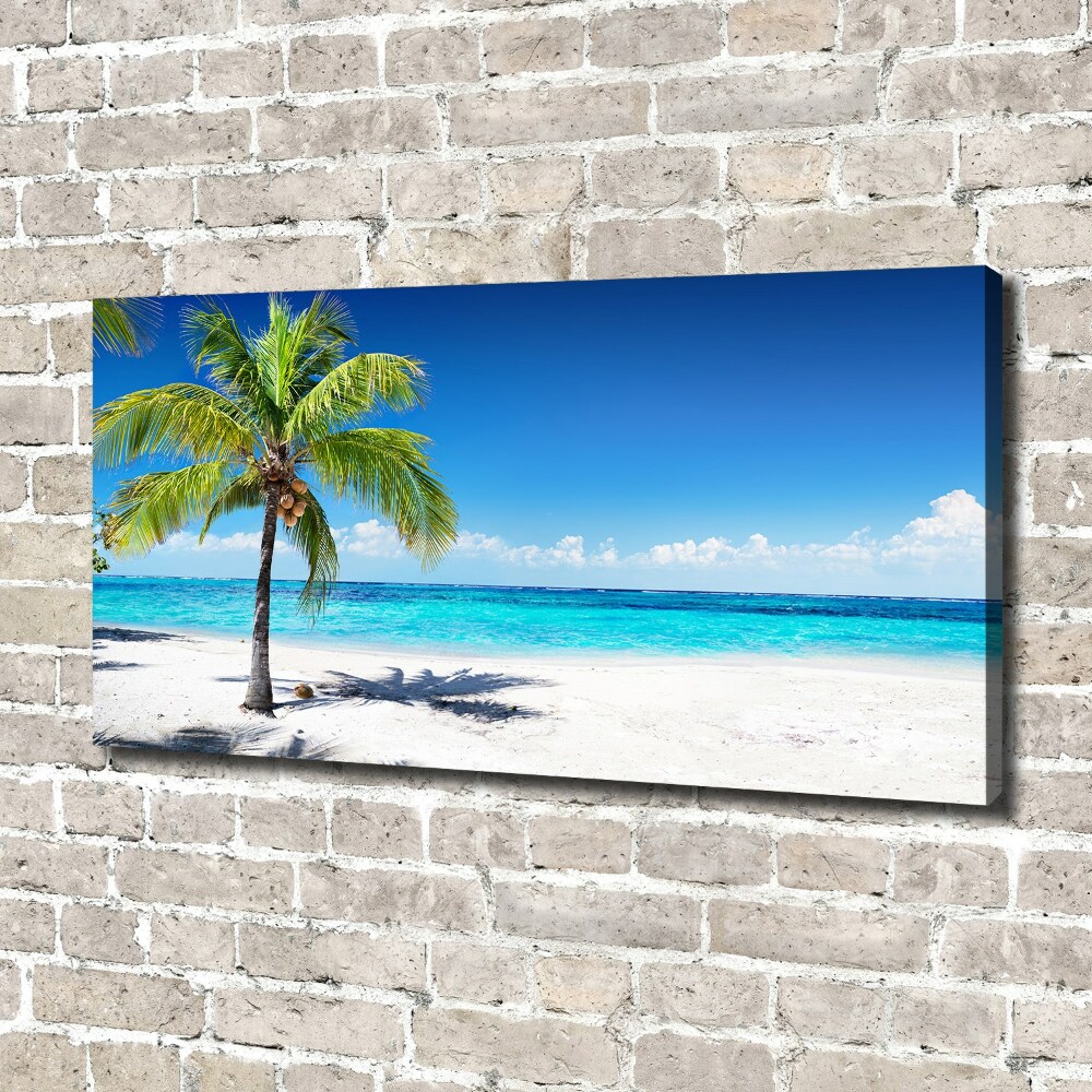 Tableau mural sur toile Plage tropicale