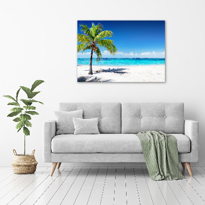 Tableau mural sur toile Plage tropicale