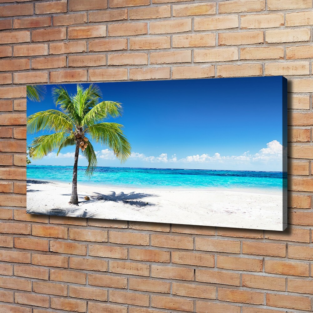 Tableau mural sur toile Plage tropicale