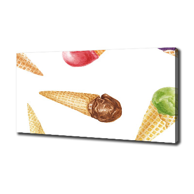 Tableau sur toile Glace