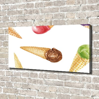 Tableau sur toile Glace