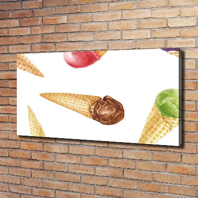 Tableau sur toile Glace