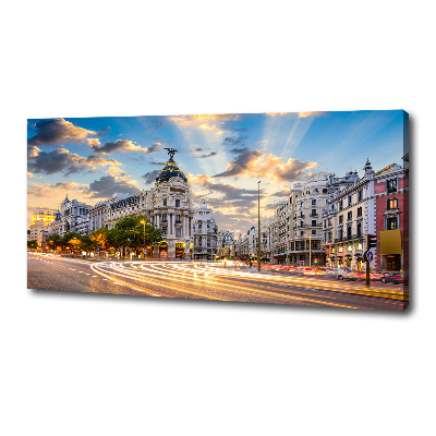 Tableau sur toile Madrid Espagne