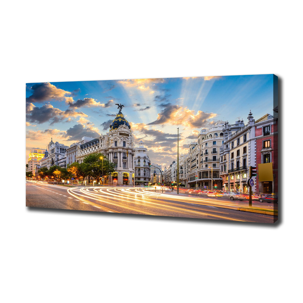 Tableau sur toile Madrid Espagne