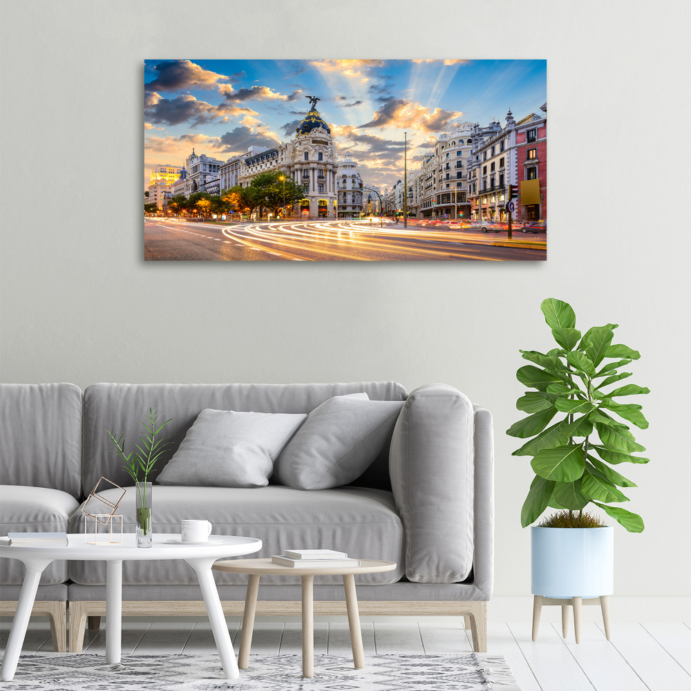 Tableau sur toile Madrid Espagne