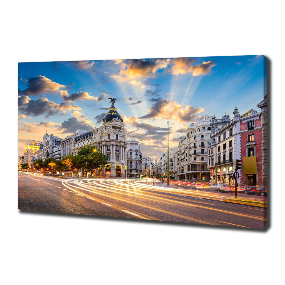 Tableau sur toile Madrid Espagne