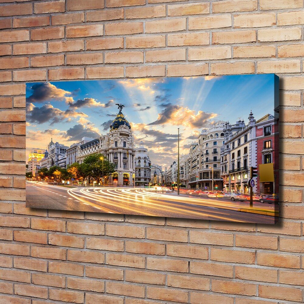 Tableau sur toile Madrid Espagne