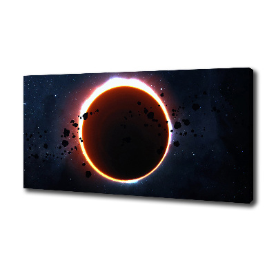 Tableau toile imprimée Eclipse de soleil