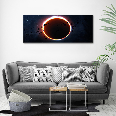 Tableau toile imprimée Eclipse de soleil