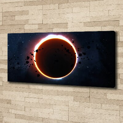 Tableau toile imprimée Eclipse de soleil