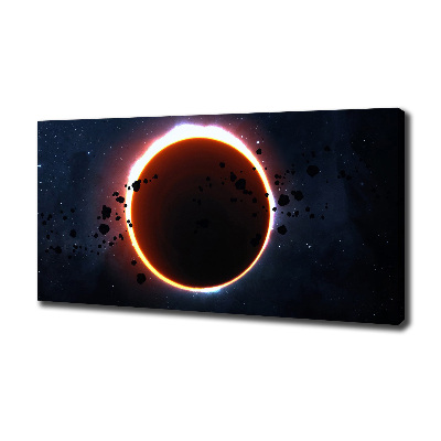 Tableau toile imprimée Eclipse de soleil