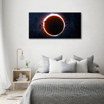 Tableau toile imprimée Eclipse de soleil