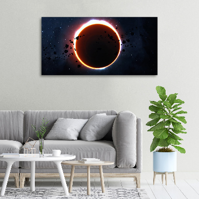 Tableau toile imprimée Eclipse de soleil