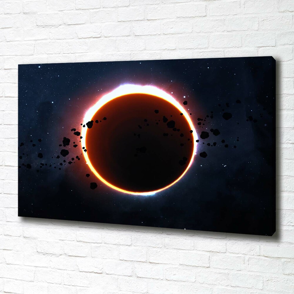 Tableau toile imprimée Eclipse de soleil