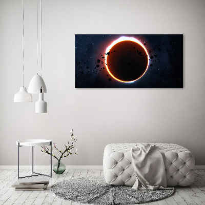 Tableau toile imprimée Eclipse de soleil