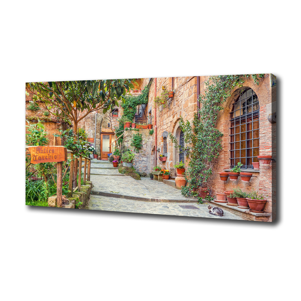 Tableau sur toile Rue de l'Italie