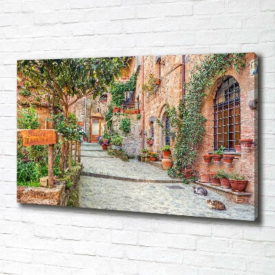 Tableau sur toile Rue de l'Italie