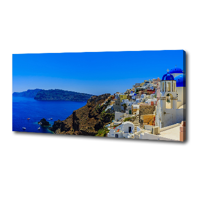 Tableau sur toile Santorin Grèce