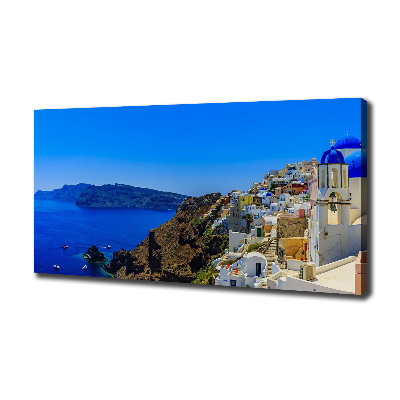 Tableau sur toile Santorin Grèce