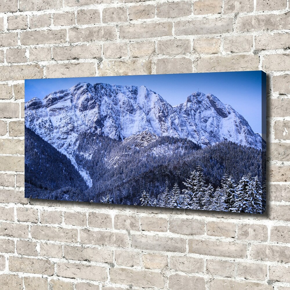 Tableau photo sur toile Giewont Tatry