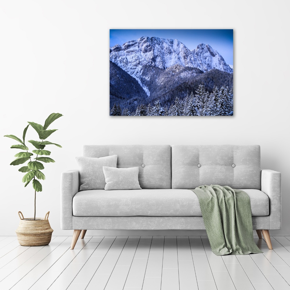 Tableau photo sur toile Giewont Tatry