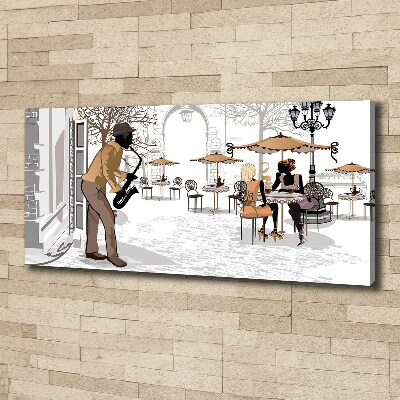 Tableau photo sur toile Musicien de rue