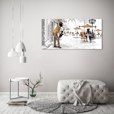 Tableau photo sur toile Musicien de rue