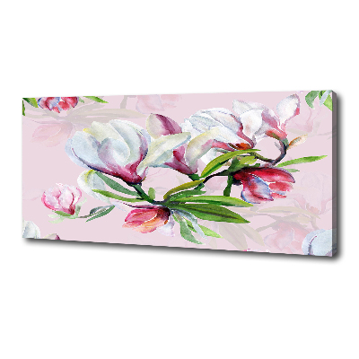 Tableau toile imprimée Fleurs de magnolia