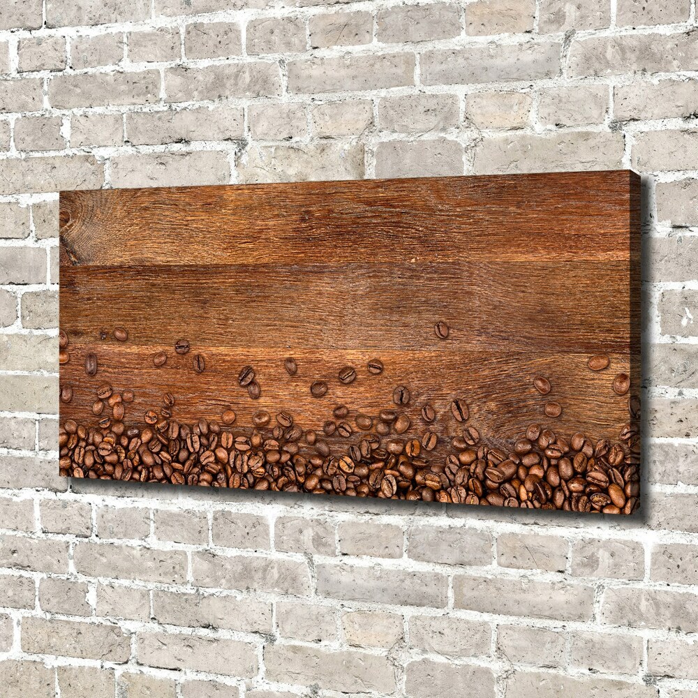 Tableau sur toile Grains de café