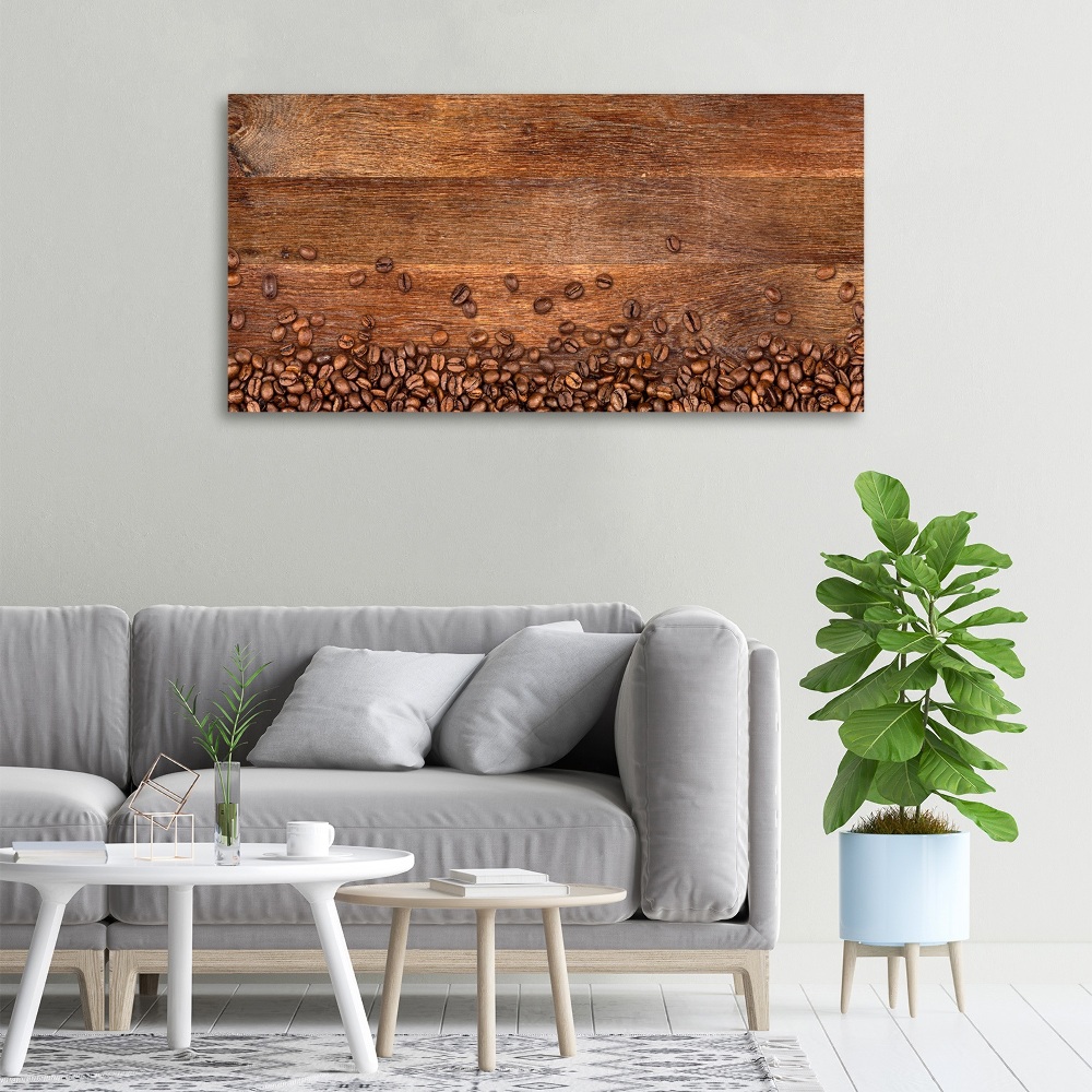 Tableau sur toile Grains de café