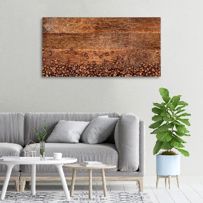 Tableau sur toile Grains de café