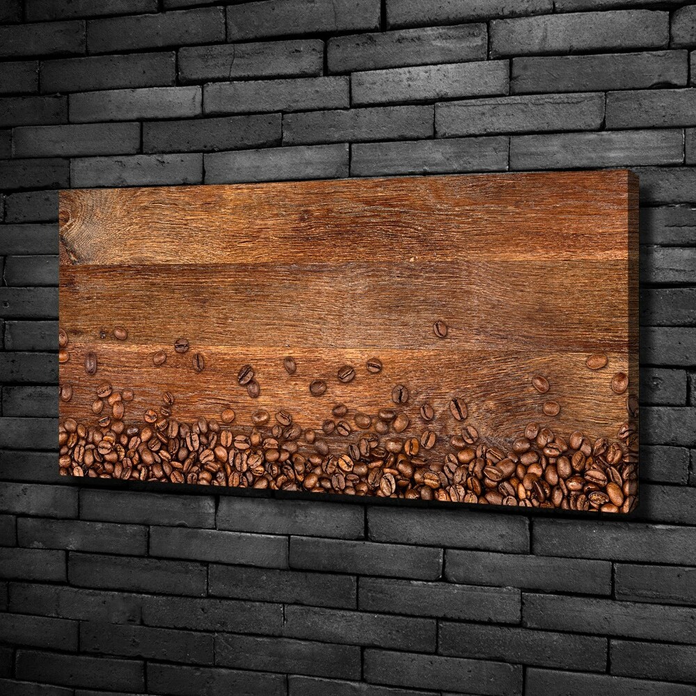 Tableau sur toile Grains de café