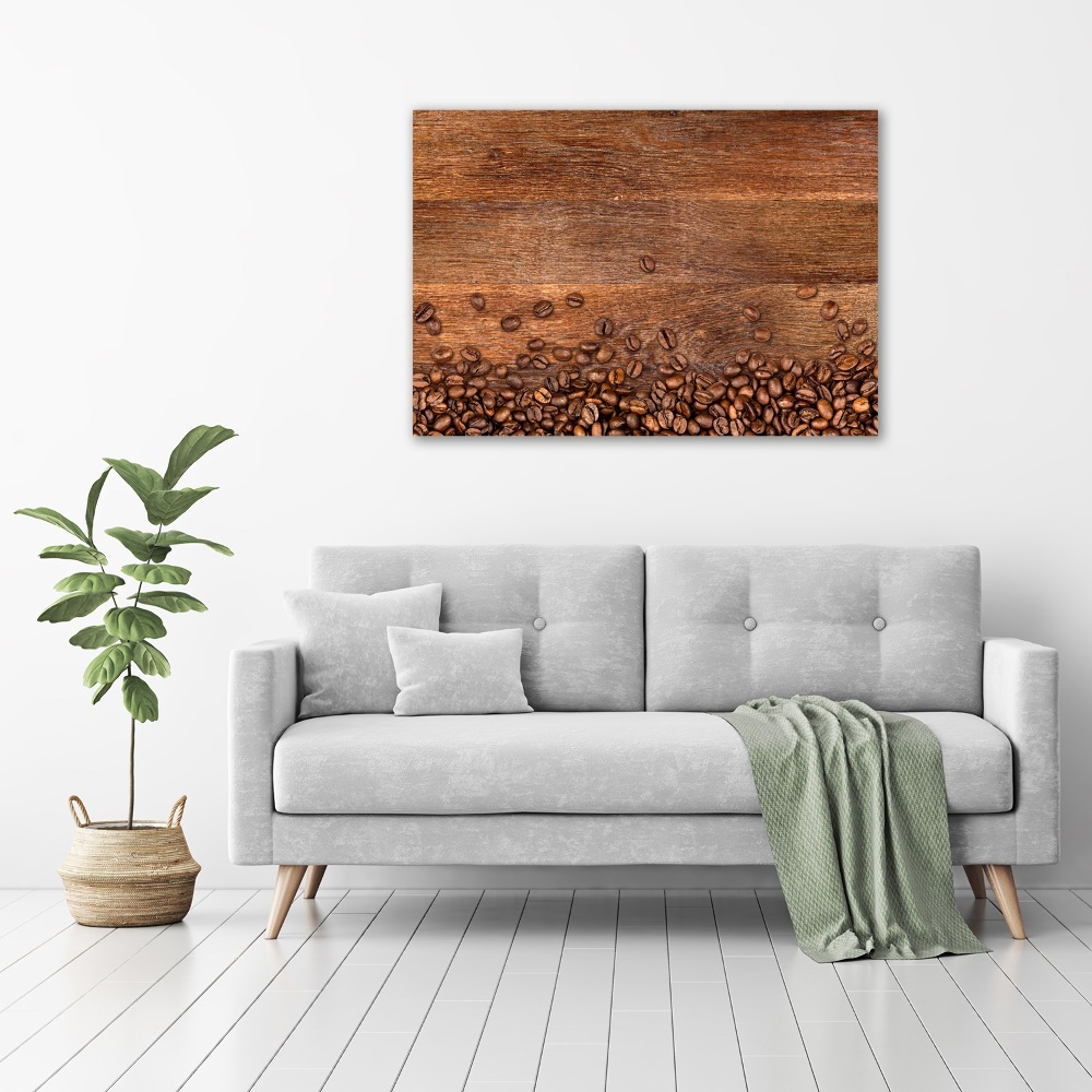 Tableau sur toile Grains de café