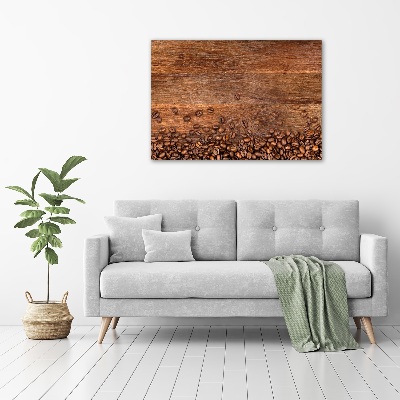 Tableau sur toile Grains de café