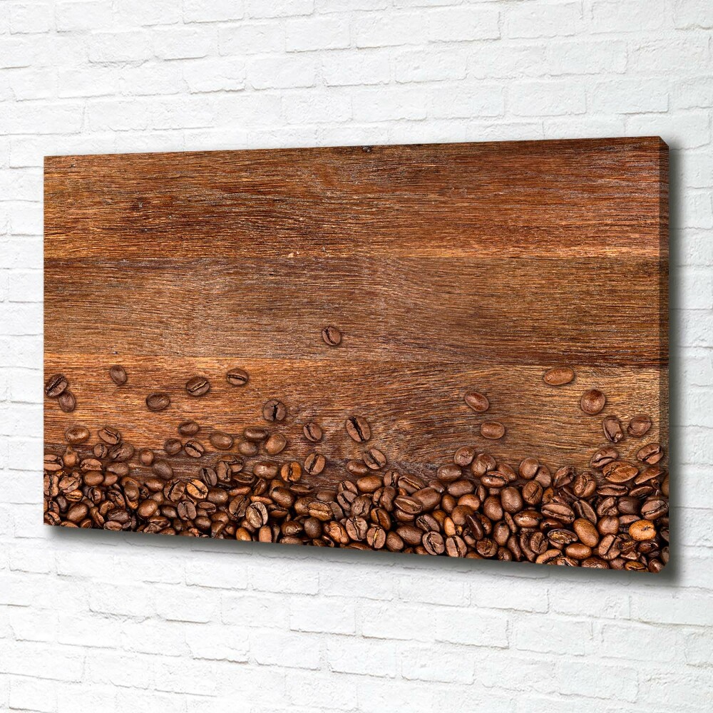 Tableau sur toile Grains de café