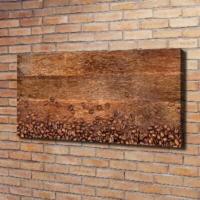 Tableau sur toile Grains de café