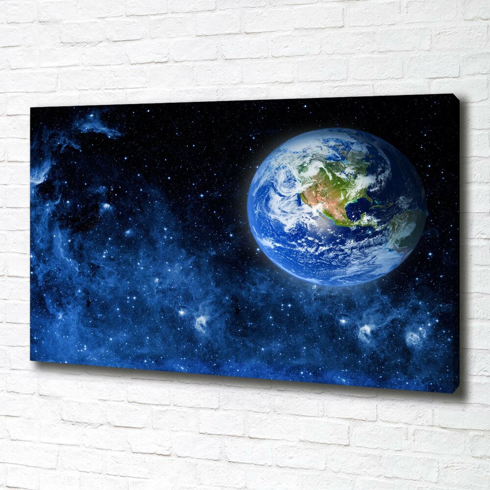 Tableau sur toile Globe terrestre