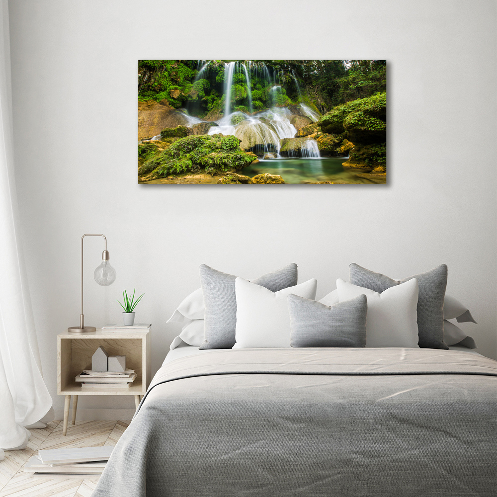 Tableau imprimé sur toile Chute d'eau