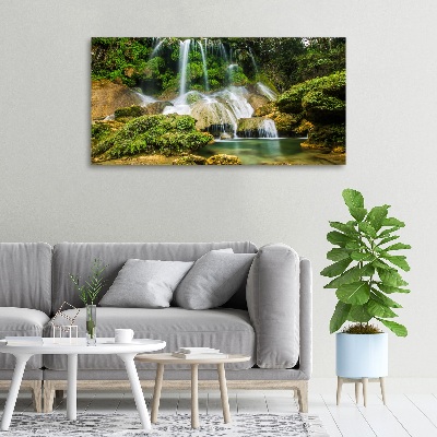 Tableau imprimé sur toile Chute d'eau