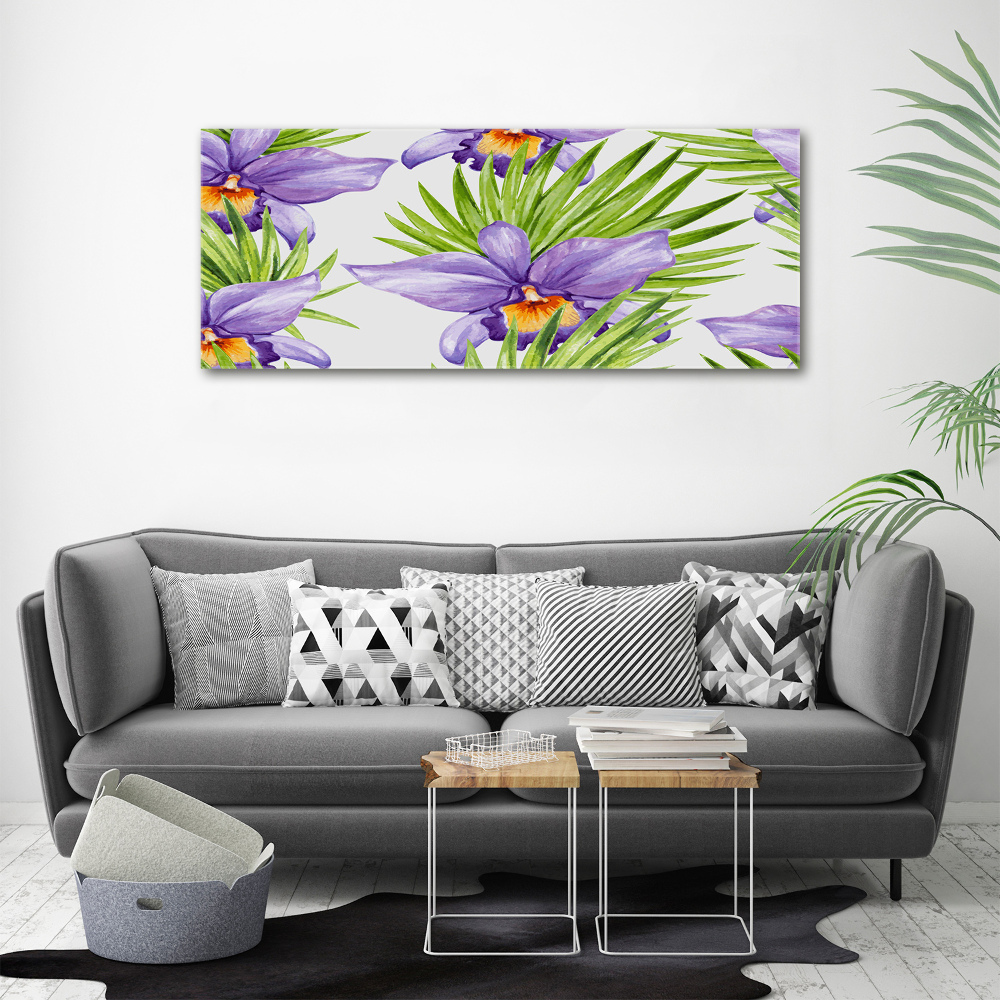 Tableau imprimé sur toile Orchidées