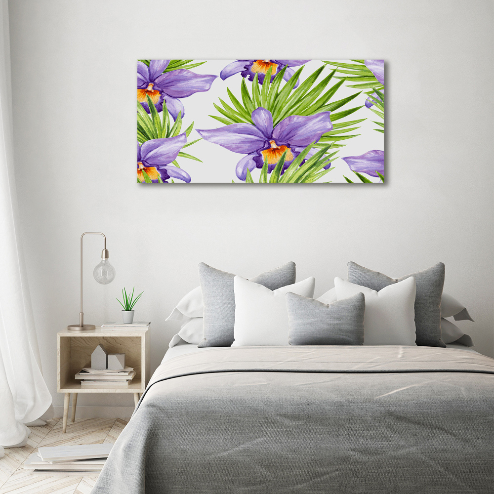 Tableau imprimé sur toile Orchidées