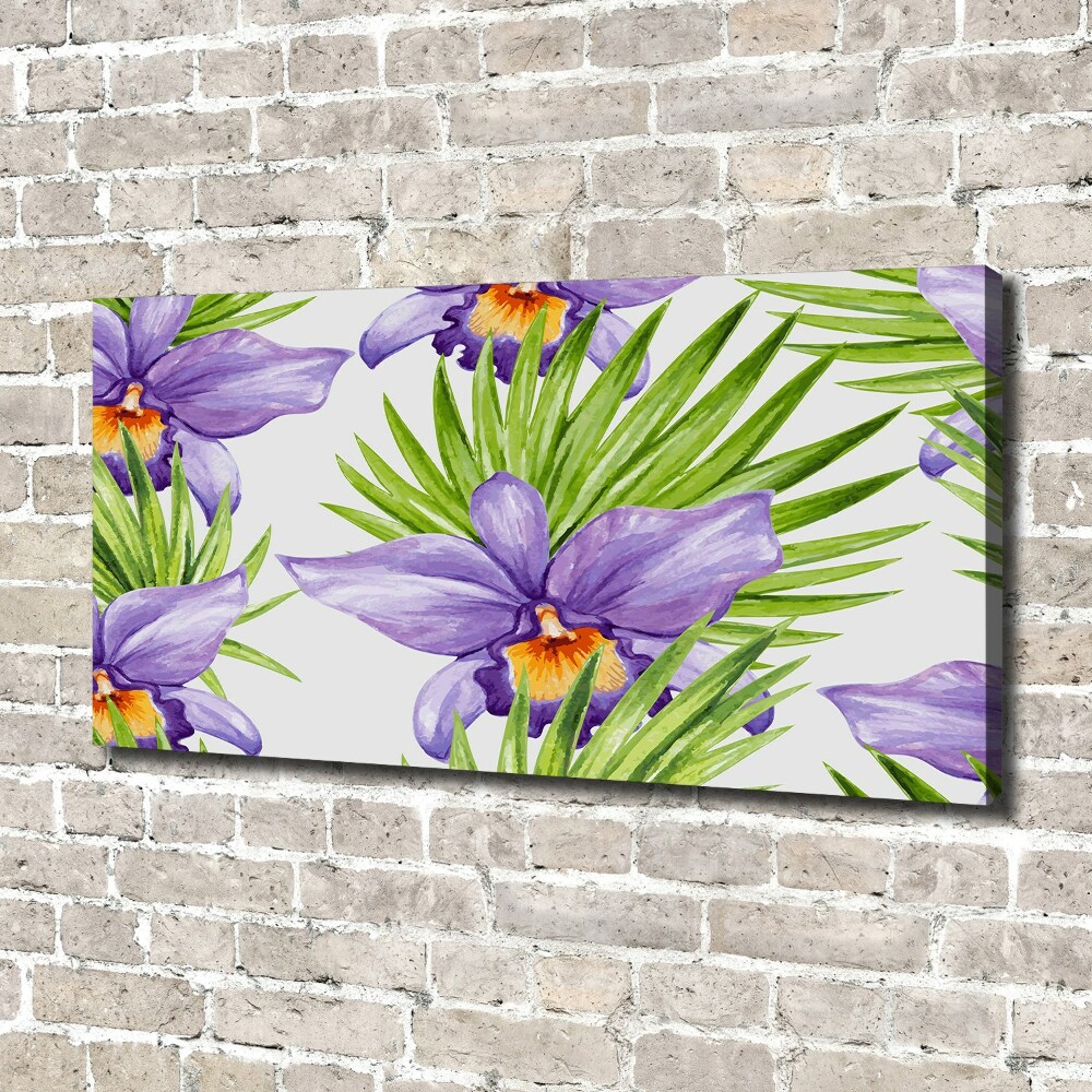 Tableau imprimé sur toile Orchidées