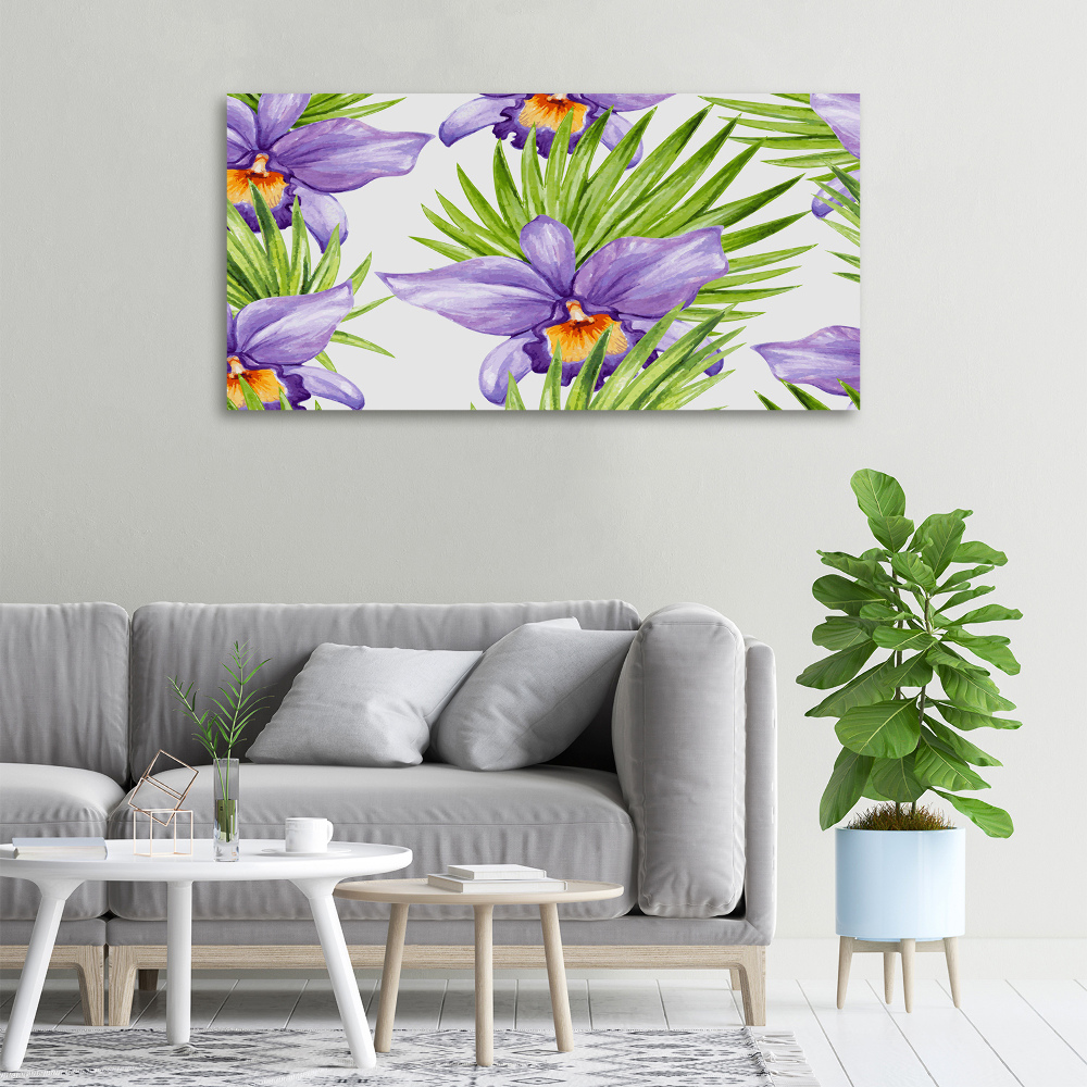 Tableau imprimé sur toile Orchidées