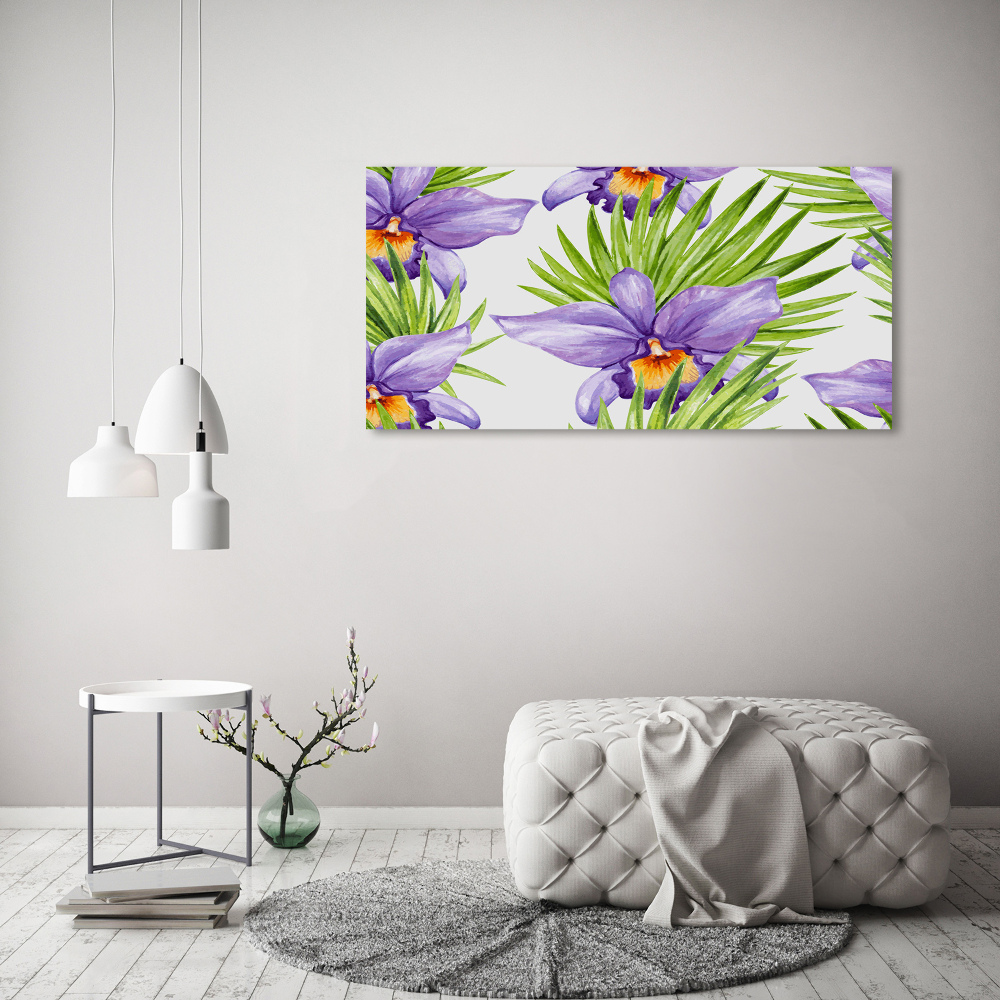 Tableau imprimé sur toile Orchidées